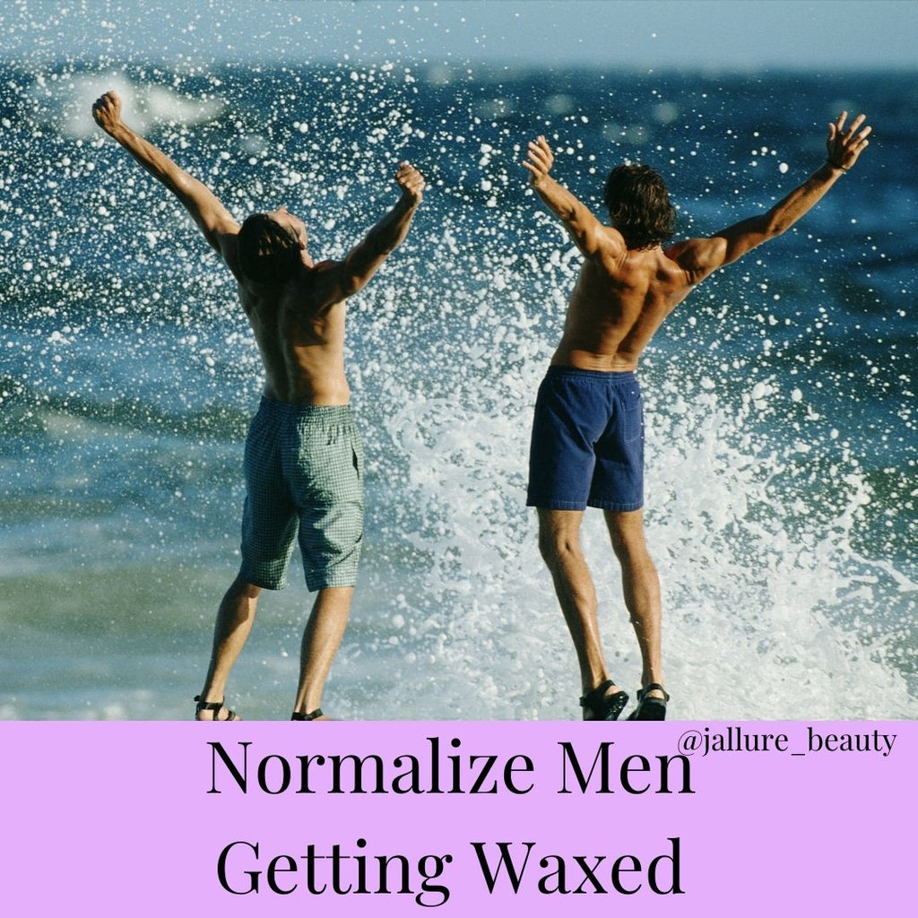 Normalize Men getting Wax