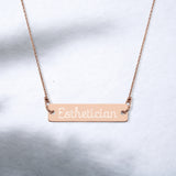 Esthetician Bar Chain Necklace